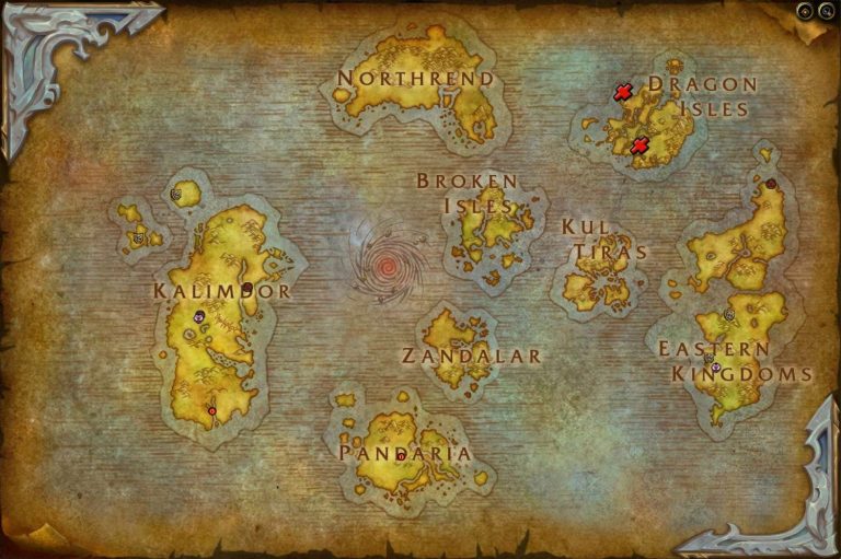 Die neue Worldmap von World of Warcraft Dragonflight – Chromie.de