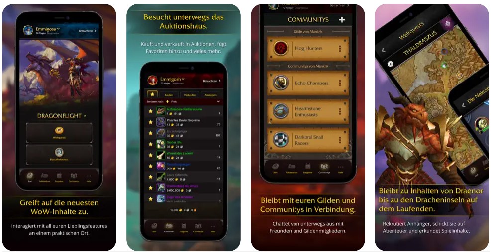 World of Warcraft Companion App wird eingestellt!