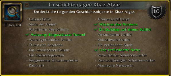 Khaz Algar Geschichtenjäger kommt mit Patch 11.0.7 zurück